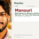 Mansuri Name Meaning and Details