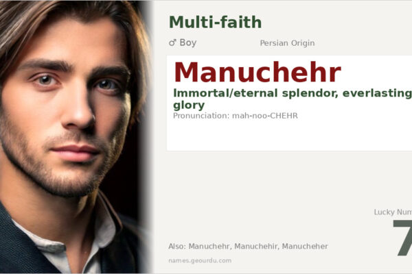 Manuchehr Name Meaning — Persian Origin, History & Details (2025)