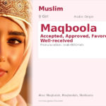 Maqboola Name Meaning and Details
