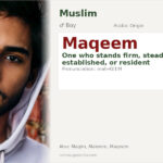 Maqeem Name Meaning and Details