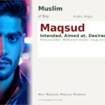 Maqsud Name Meaning and Details