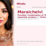 Maraichelvi Name Meaning and Details