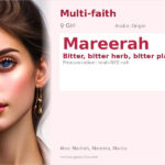 Mareerah Name Meaning and Details