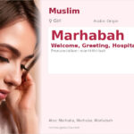 Marhabah Name Meaning and Details