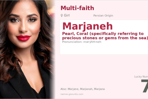Marjaneh Name Meaning — Persian Origin, Girl’s Name & Details (2025)