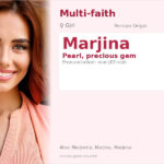 Marjina Name Meaning and Details