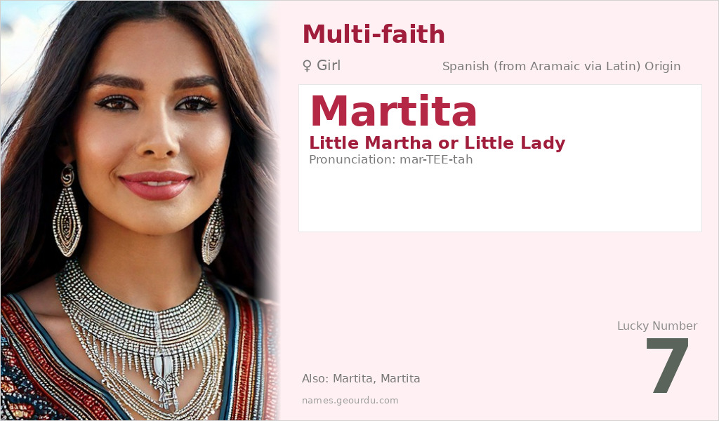 Martita Name Meaning and Details