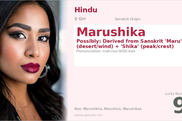 Marushika Name Meaning — Sanskrit Origin, Girl Name & Details (2025)