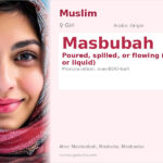 Masbubah Name Meaning and Details