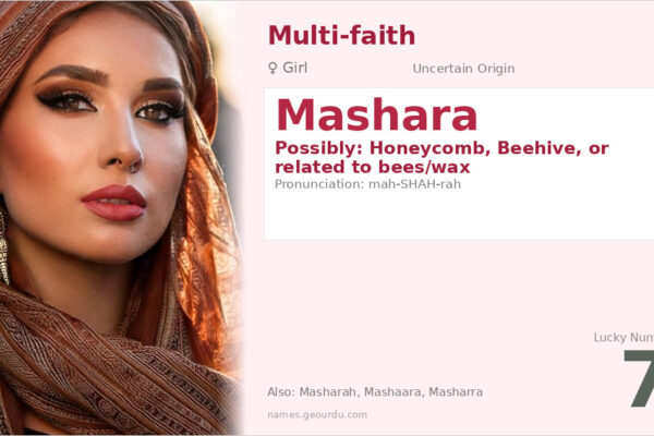Mashara Name Meaning — Origin, Gender & Details (2025)