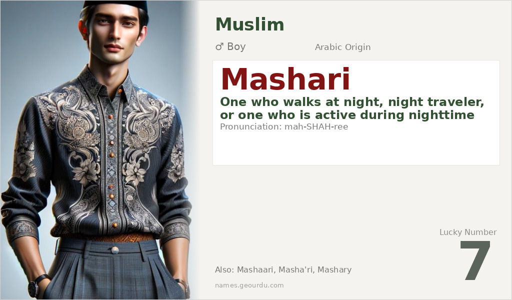 Mashari Name Meaning and Details