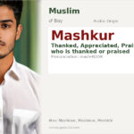 Mashkur Name Meaning and Details