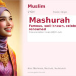 Mashurah Name Meaning and Details
