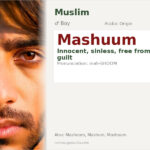Mashuum Name Meaning and Details