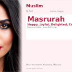 Masrurah Name Meaning and Details