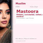 Mastoora Name Meaning and Details