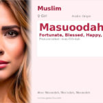 Masuoodah Name Meaning and Details