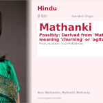 Mathanki Name Meaning and Details