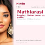 Mathiarasi Name Meaning and Details