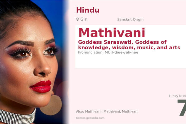 Mathivani Name Meaning — Sanskrit Origin, Goddess Saraswati & Details (2025)