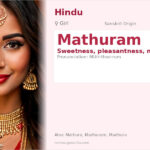 Mathuram Name Meaning and Details