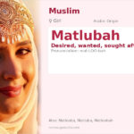 Matlubah Name Meaning and Details