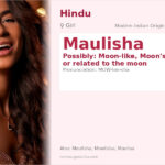 Maulisha Name Meaning and Details