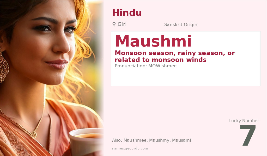 Maushmi Name Meaning and Details