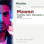 Mawen Name Meaning and Details