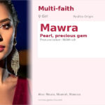 Mawra Name Meaning and Details