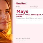 Mays Name Meaning and Details