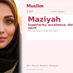 Maziyah Name Meaning and Details