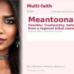 Meantoona Name Meaning and Details