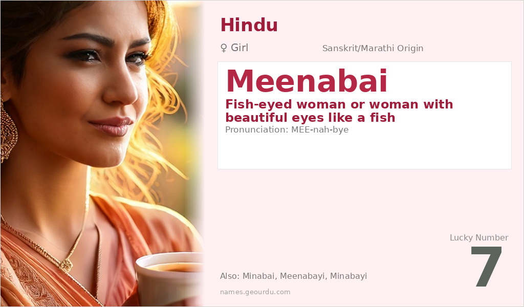 Meenabai Name Meaning and Details