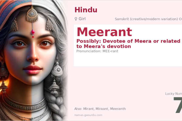 Meerant Name Meaning — Origin, Gender & Details (2025)