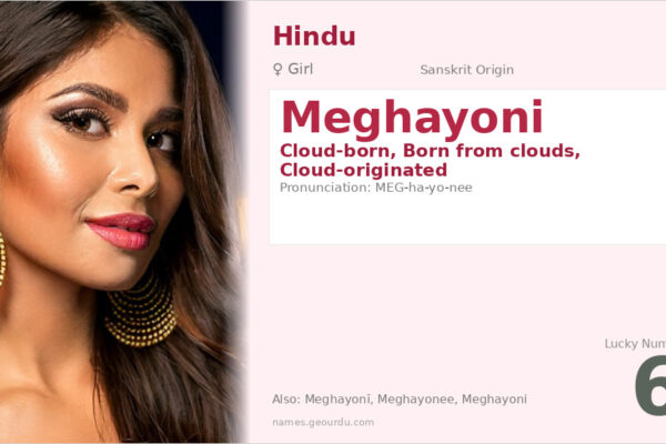 Meghayoni Name Meaning — Sanskrit Origin, Girl Name & Details (2025)