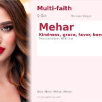 Mehar Name Meaning and Details