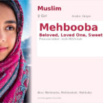 Mehbooba Name Meaning and Details