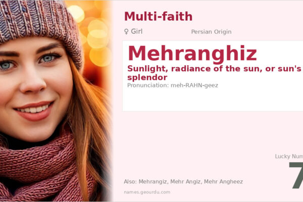 Mehranghiz Name Meaning — Persian Origin, Girl Name & Details (2025)
