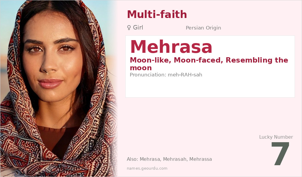 Mehrasa Name Meaning and Details
