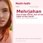 Mehrjahan Name Meaning and Details