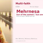Mehrnesa Name Meaning and Details