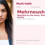 Mehrnoush Name Meaning and Details