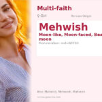 Mehwish Name Meaning and Details