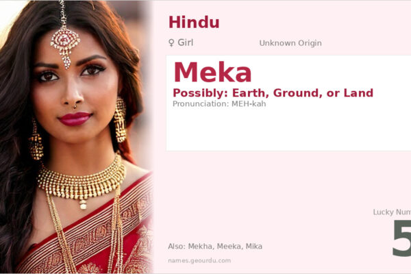Meka Name Meaning — Origin, Gender & Details (2025)