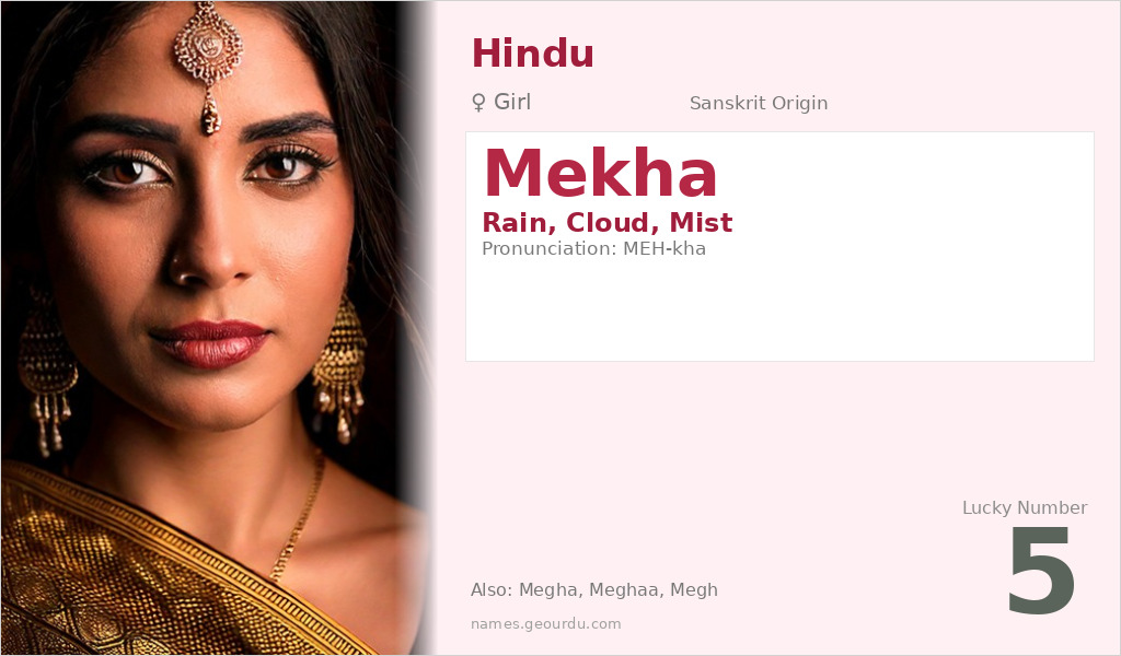 Mekha Name Meaning and Details