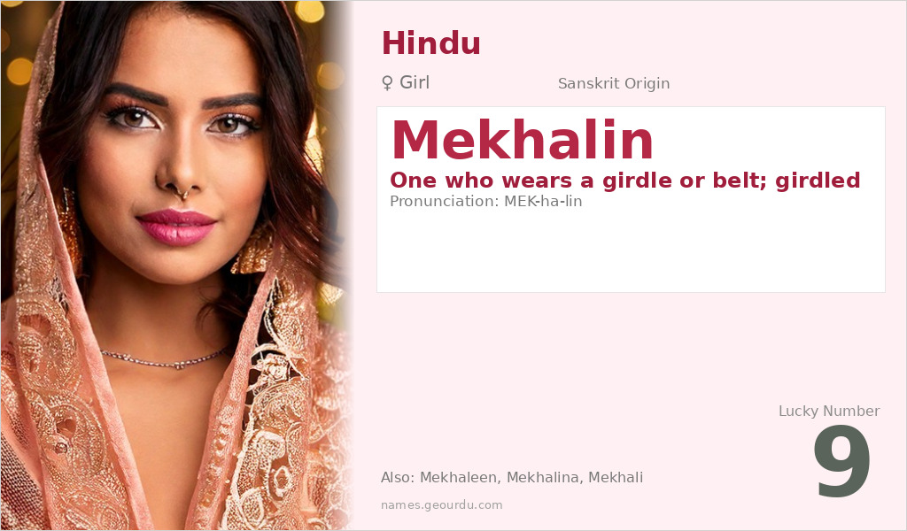 Mekhalin Name Meaning and Details