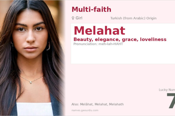 Melahat Name Meaning — Turkish Origin, Girl Name & Details (2025)
