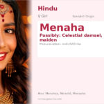 Menaha Name Meaning and Details