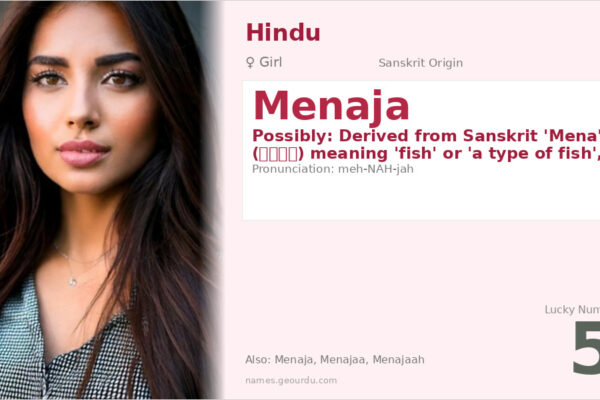 Menaja Name Meaning — Sanskrit Origin, Hindu Girl Name & Details (2025)